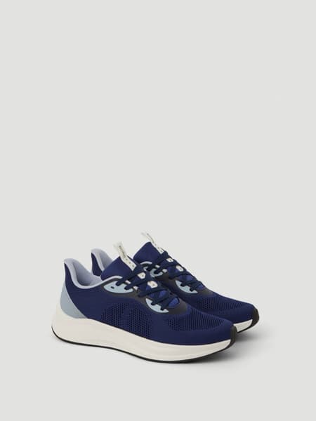 Björn Borg Unisex Ace Knit Sneakers Marinblå, Marinblå, bild 1