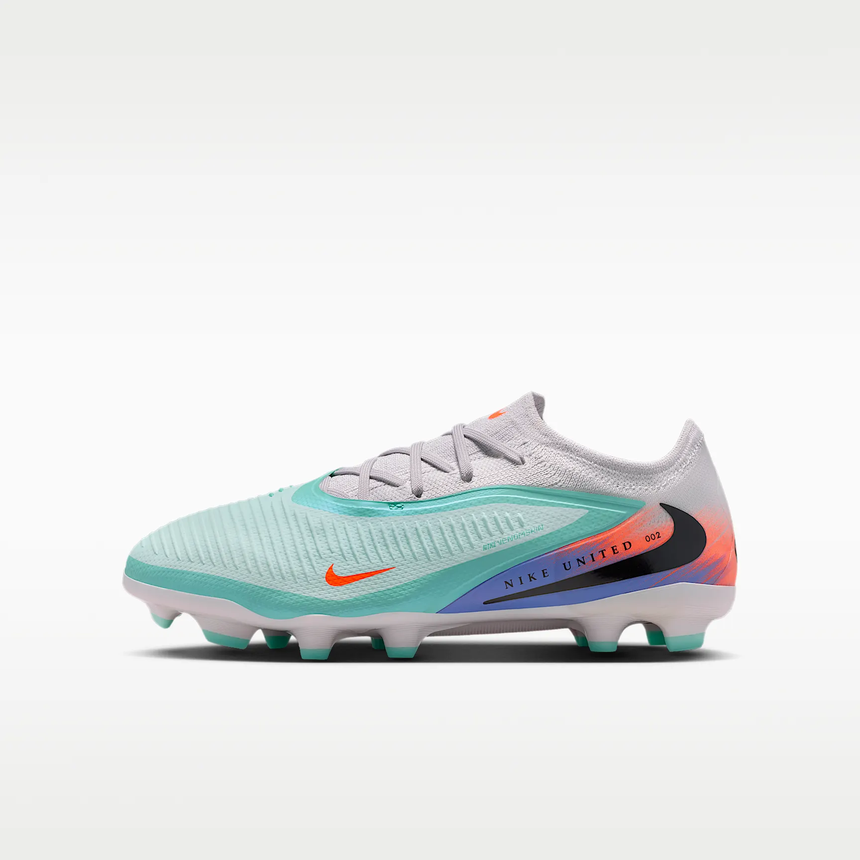 Nike United Jr. Phantom 6 Low Pro, Grön, bild 1